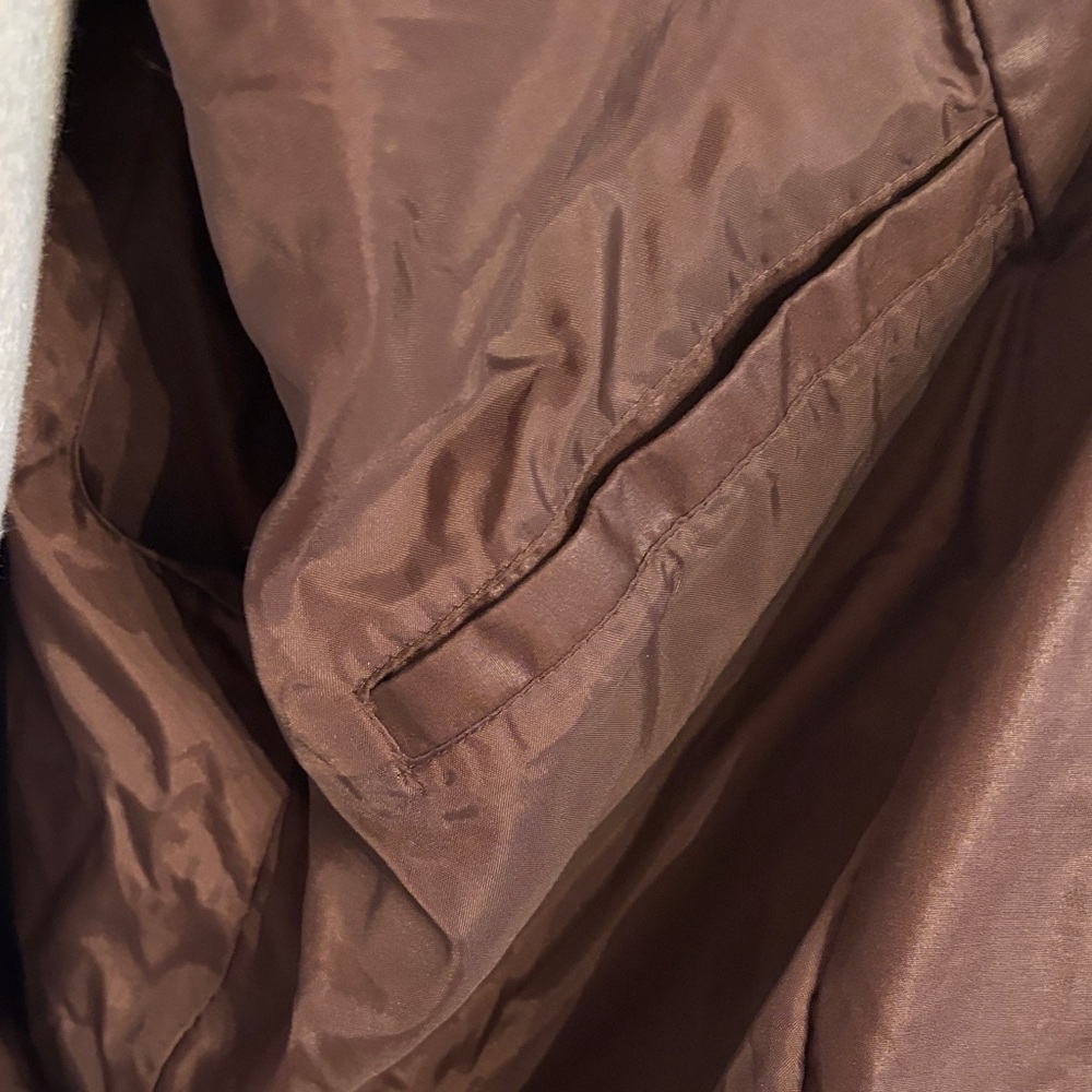 Vintage 80’s brown men’s MEMBERs ONLY Thailand zip up jacket sz 42 EUC - Picture 8 of 12